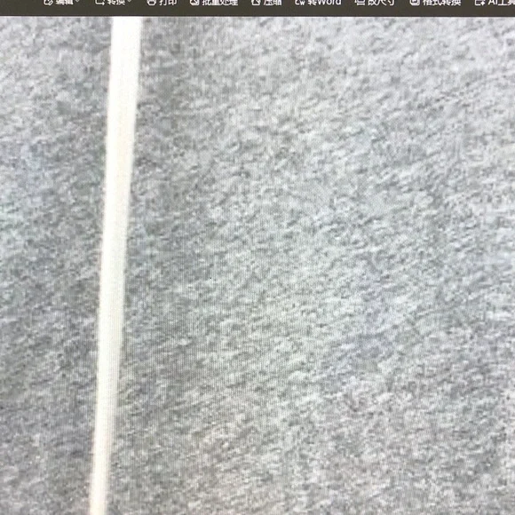 La Hearts Heather Gray Women's Hoodie Sweater - Picture 7 of 8